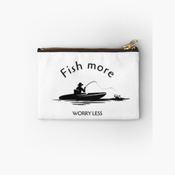 Item preview, Fish more , worry less : fishing trip vibes designed and sold by Sha1726.