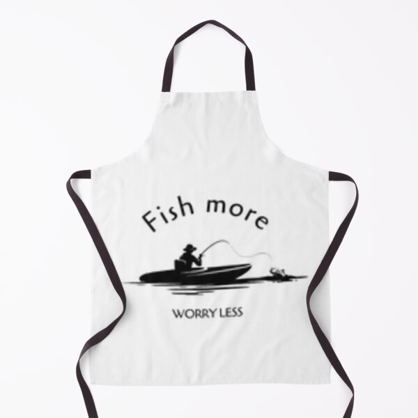 Item preview, Fish more , worry less : fishing trip vibes designed and sold by Sha1726.