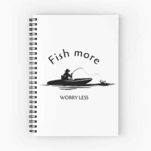Item preview, Fish more , worry less : fishing trip vibes designed and sold by Sha1726.