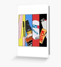 Saturday Night Greeting Card