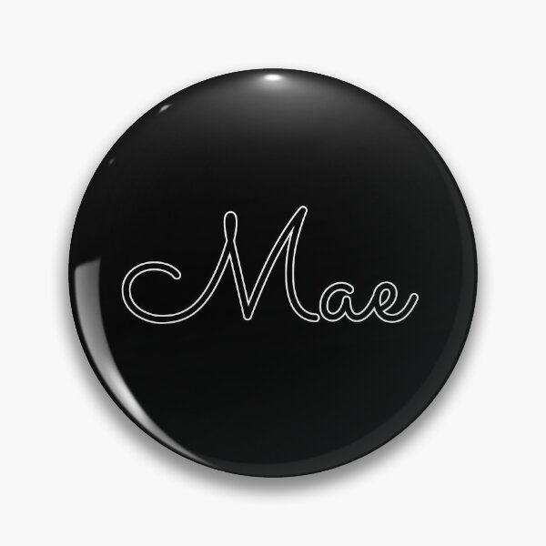 Item preview, Writing Mae Name Label (Black) designed and sold by NormadWorld.
