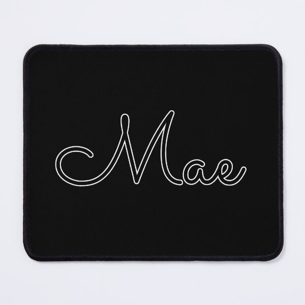 Item preview, Writing Mae Name Label (Black) designed and sold by NormadWorld.