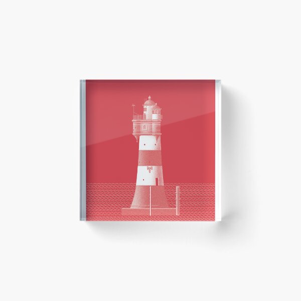 Item preview, Lighthouse "Roter Sand" on Wangerooge designed and sold by Michael Kunter.