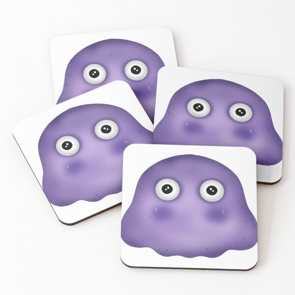 Item preview, purple cute monster designed and sold by Artchara..