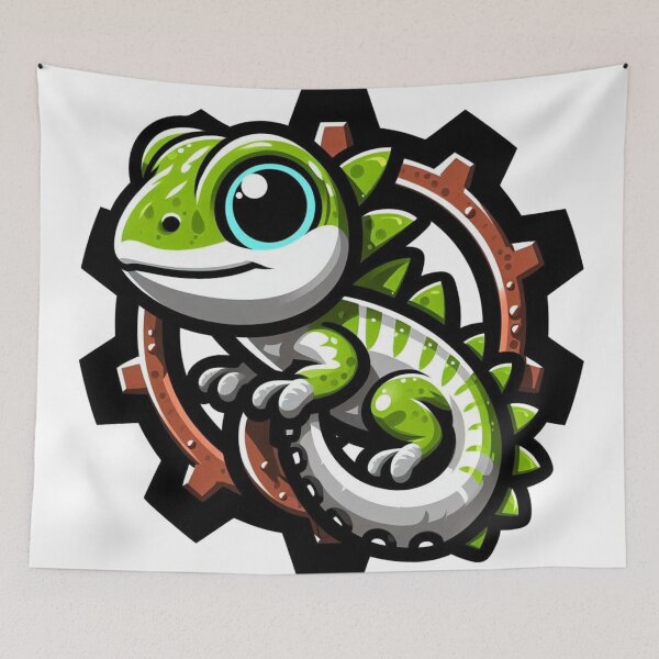 Item preview, Gears of War Gecko: Adorable Warrior designed and sold by Canaba.