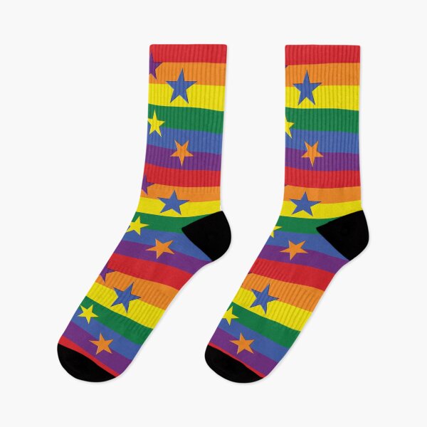 Item preview, Pride flag with stars- LGBTQIA+ designed and sold by SueKnox.