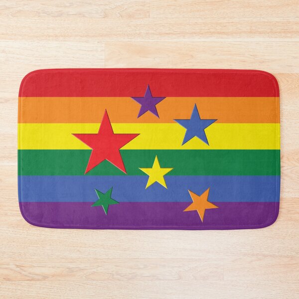 Item preview, Pride flag with stars- LGBTQIA+ designed and sold by SueKnox.