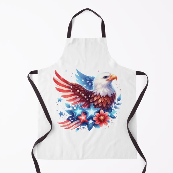 Item preview, 4th July american eagle with stars and flowers gift designed and sold by BlushRoses7.