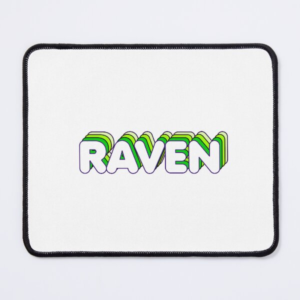 Item preview, Green Layers Raven Name Label designed and sold by NormadWorld.