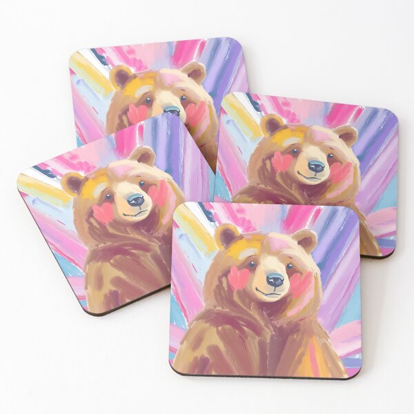 Item preview, BLUSH | GRIZZLY BEAR designed and sold by MUDUGAMU.