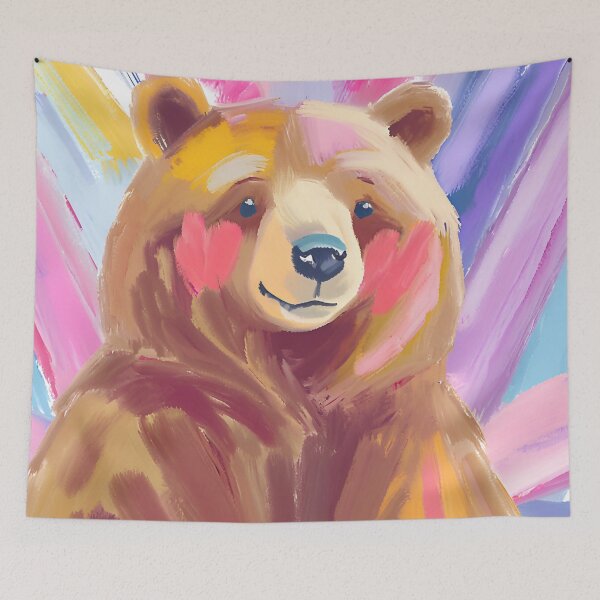 Item preview, BLUSH | GRIZZLY BEAR designed and sold by MUDUGAMU.