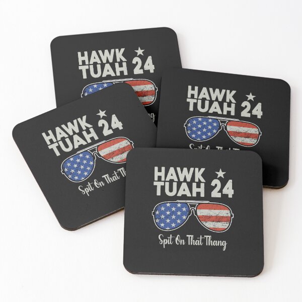 Item preview, Hawk Tuah 24 Spit On That Thang American Flag Adult Humor designed and sold by ZANNIX.