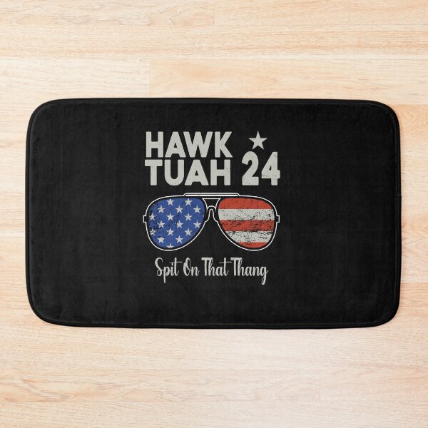 Item preview, Hawk Tuah 24 Spit On That Thang American Flag Adult Humor designed and sold by ZANNIX.