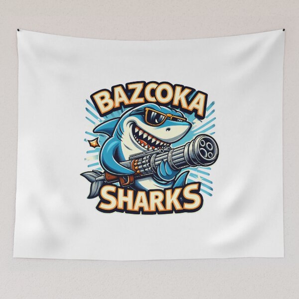 Item preview,  BAZOOKA SHARKS designed and sold by abderrahmane-C.