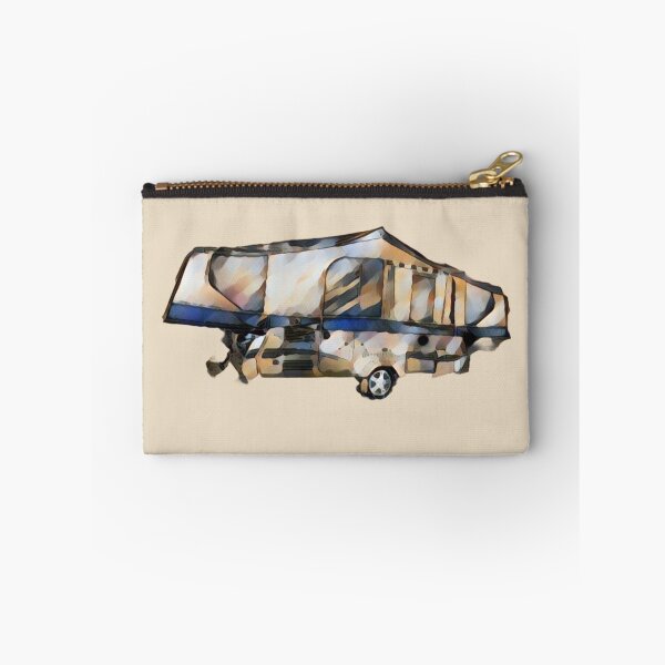 Item preview, Camouflage inspired Folding Caravan designed and sold by BeccaAelishe.