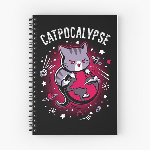 Item preview, Total Catpocalypse - Cute Evil Cat designed and sold by Snouleaf.