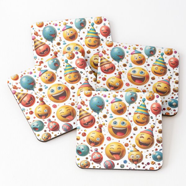 Item preview, Partying Emojis Celebrating World Emoji Day designed and sold by palmyst.