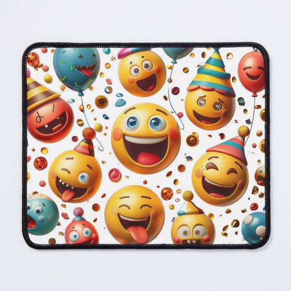 Item preview, Partying Emojis Celebrating World Emoji Day designed and sold by palmyst.