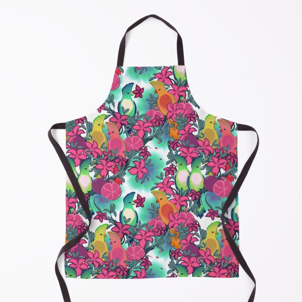 Item preview, Paradise birds, Multicolor on turquoise background designed and sold by Alex  Blud.