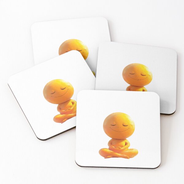 Item preview, Meditative Emoji in a Peaceful Aura designed and sold by palmyst.