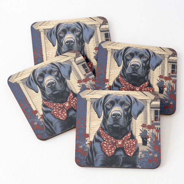 Item preview, Black labrador designed and sold by PetsArt.