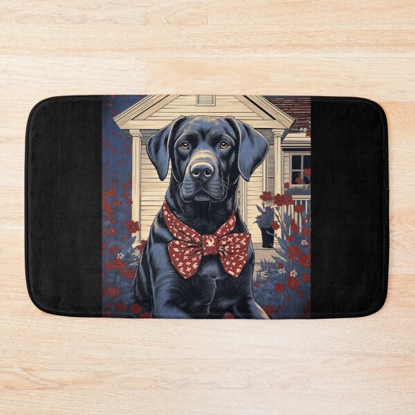 Item preview, Black labrador designed and sold by PetsArt.