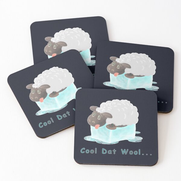 Item preview, Cool Dat Wool! Painting designed and sold by AK-Hevonen.