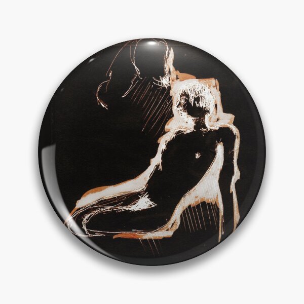 Item preview, Filtered sketch mannequin pose in black and white designed and sold by Carré Comme Orange.
