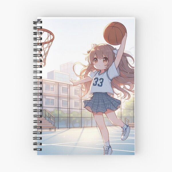Item preview, Cute Cool Anime girl playing basketball, Pretty girl dribbling, Beautiful sports professional female basketballer at tournament jump shooting (SGVisionary) designed and sold by SGVisionary.