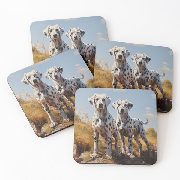 Item preview, Two Dalmatian dogs designed and sold by PetsArt.