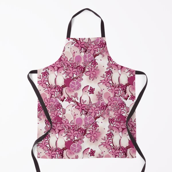 Item preview, Paradise birds, Dark pink on white background designed and sold by Alex  Blud.