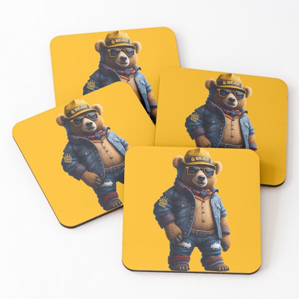 Item preview, Bear in jeans designed and sold by Vibranta Studio.