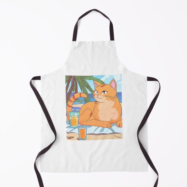 Item preview, Orange Cat On Vacation designed and sold by ArtistMart.
