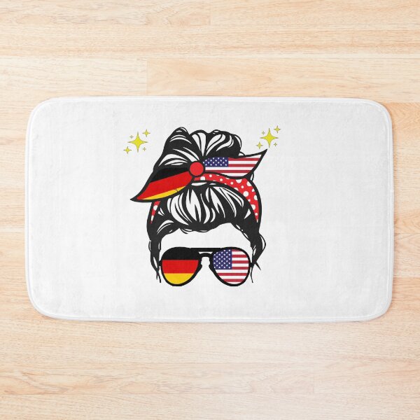 Item preview, American Germany Flag Half American Half German Women Girls Kids designed and sold by ZANNIX.