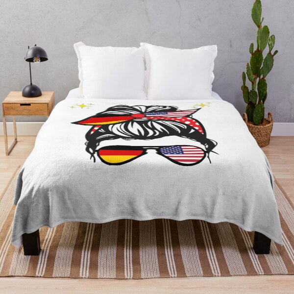 Item preview, American Germany Flag Half American Half German Women Girls Kids designed and sold by ZANNIX.
