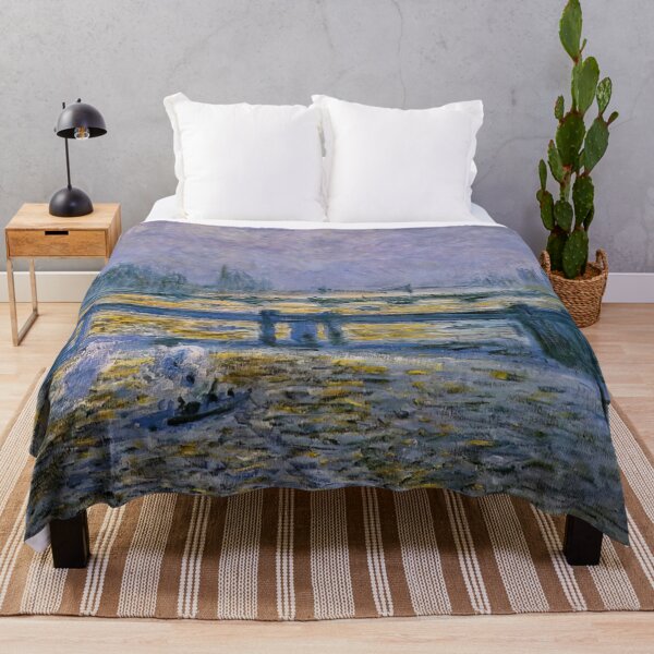 Item preview, Charing Cross Bridge, Reflections on the Thames - Claude Monet designed and sold by dottyshai.