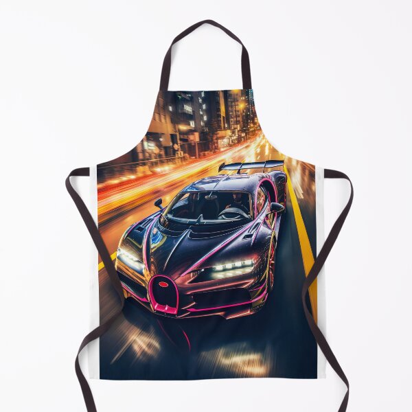 Item preview, Black Bugatti Chiron Super Sport Hypercar In Modern City With Ambient Occlusion designed and sold by RevUpDesign.