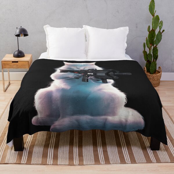 Item preview, cat cute military tactical gun army combat kitty adorable  designed and sold by thechoice1.
