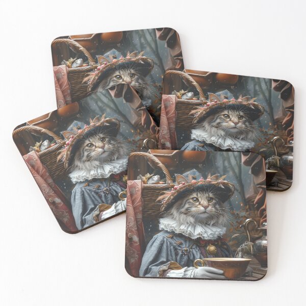 Item preview, Cat Portrait - Wizard designed and sold by aleezon.