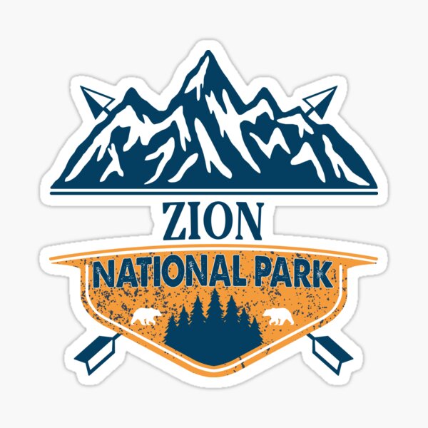 Vista previa del artículo con la obra «Parque Nacional Zion», diseñado y vendido por graphic-map.