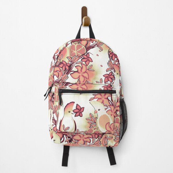 Item preview, Paradise birds, Yellow-red on white background designed and sold by Alex  Blud.