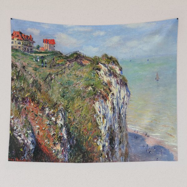 Item preview, Cliff at Dieppe - Claude Monet designed and sold by dottyshai.