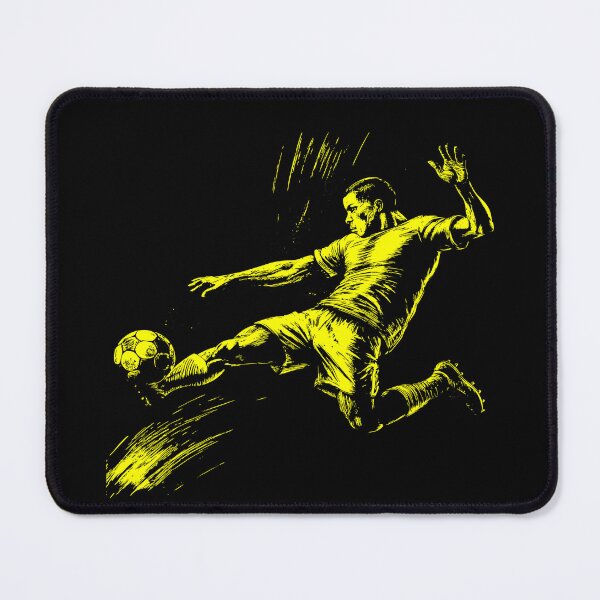 Item preview, Dynamic Footballer,Illustration of Football Player designed and sold by AgarutanPrint.