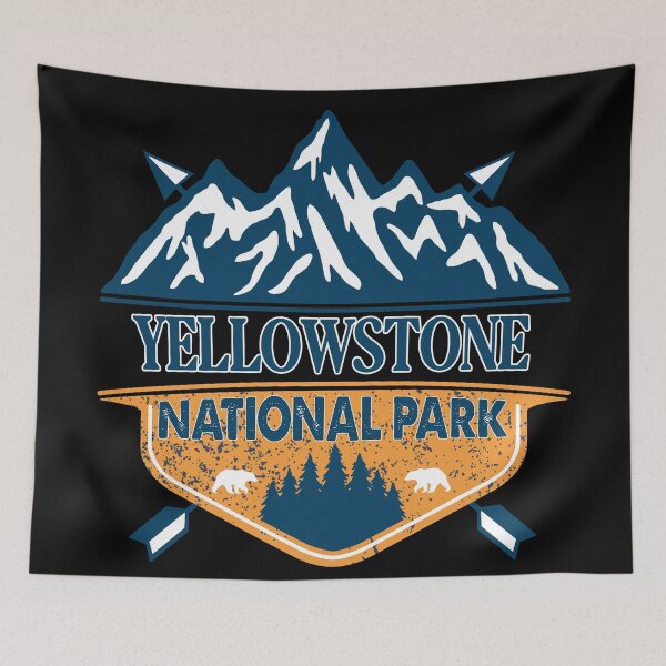 Item preview, Yellowstone National Park designed and sold by graphic-map.