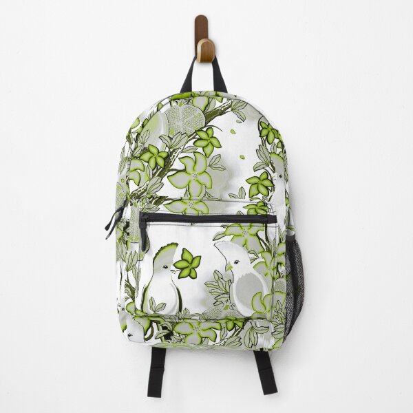 Item preview, Paradise birds, Gray-green on white background designed and sold by Alex  Blud.