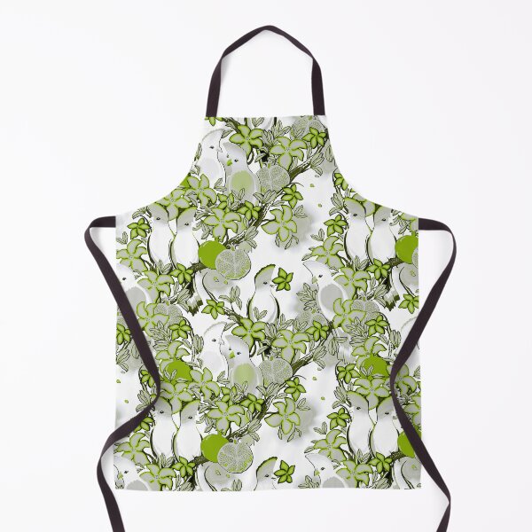 Item preview, Paradise birds, Gray-green on white background designed and sold by Alex  Blud.