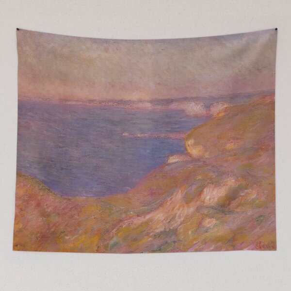 Item preview, Cliff near Dieppe - Claude Monet designed and sold by dottyshai.