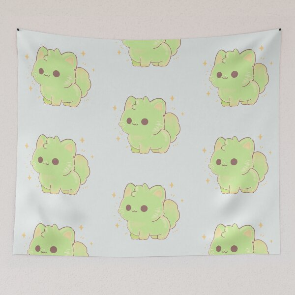 Item preview, Green little cat designed and sold by Pitix-19.
