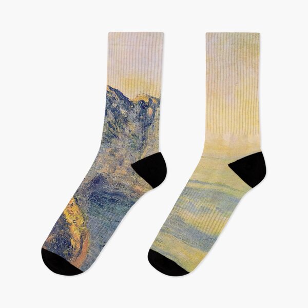 Item preview, Cliffs of the Porte d'Aval - Claude Monet designed and sold by dottyshai.