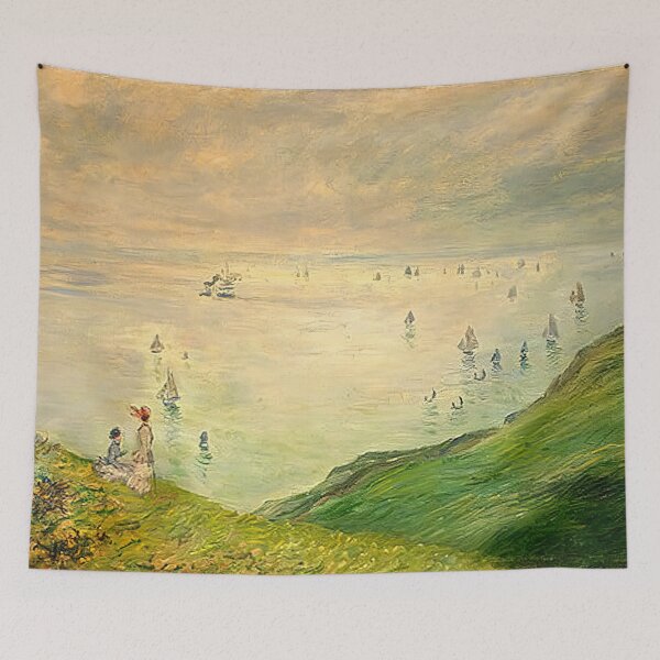 Item preview, Cliffs Walk at Pourville - Claude Monet designed and sold by dottyshai.